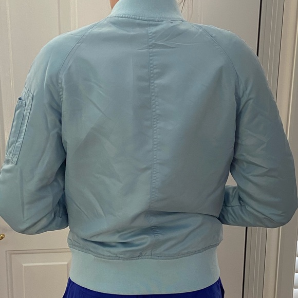 Blue bomber jacket - Picture 3 of 3